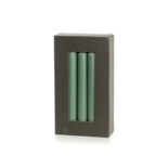 Rustik Lys - Dinner candle 2,2 x 19 cm forest green