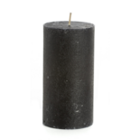 Rustik Lys - Rustic candle 7 x 13,5 cm black