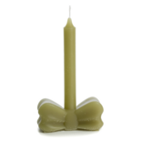 Rustik Lys - Candle sculpture Bow sage