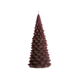 Rustik Lys - Christmas tree candle Eggplant L