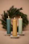 Rustik Lys - BY KIMMI Advent candle Gold